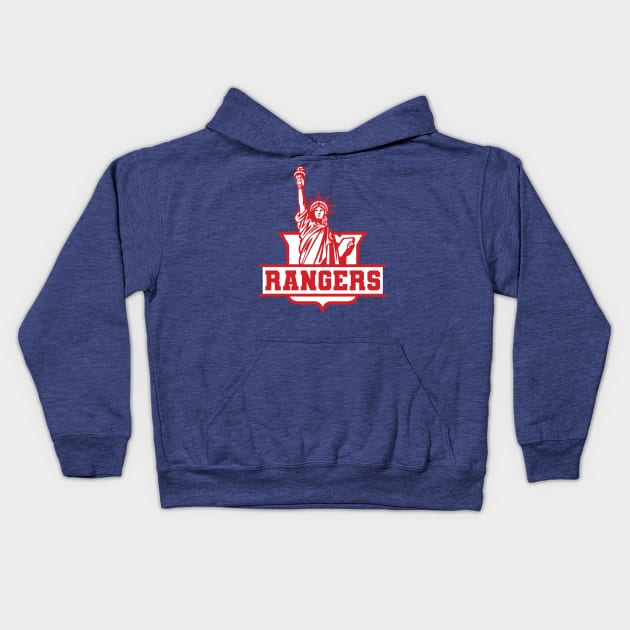 Rangers NY Kids Hoodie by Nagorniak